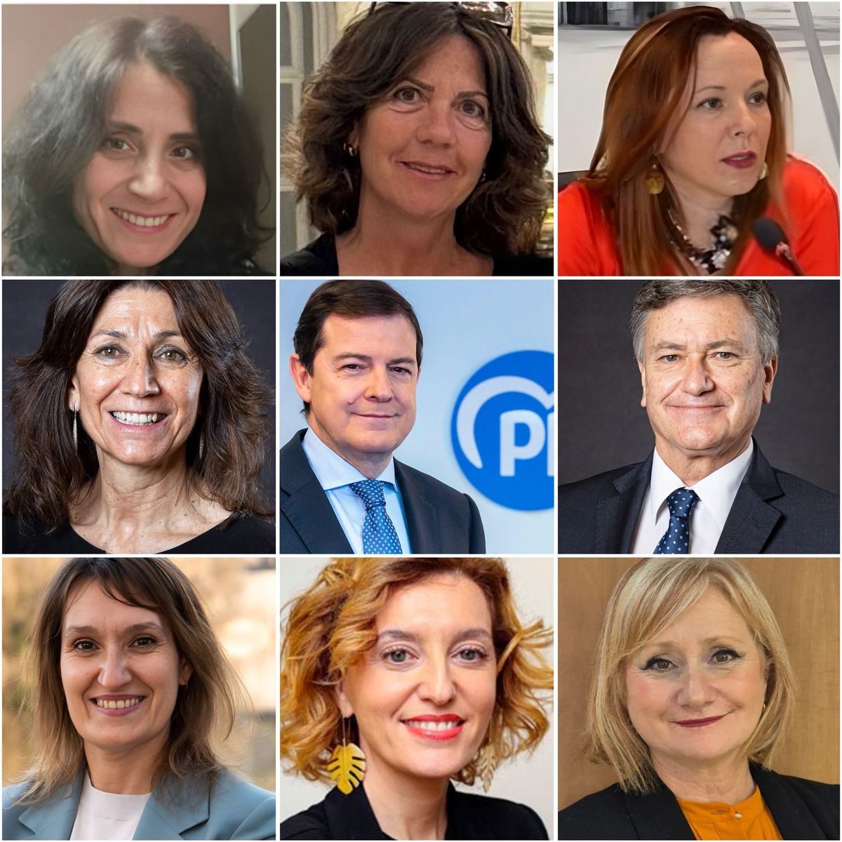 Elecciones CyL: Mañueco renueva el 65% de las listas del PP