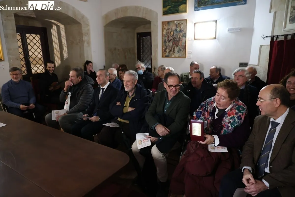 Celebración del 75º aniversario del Centro de Estudios Salmantinos en la Torre del Clavero. Foto: David Sañudo