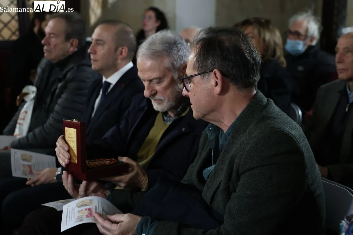 Celebración del 75º aniversario del Centro de Estudios Salmantinos en la Torre del Clavero. Foto: David Sañudo