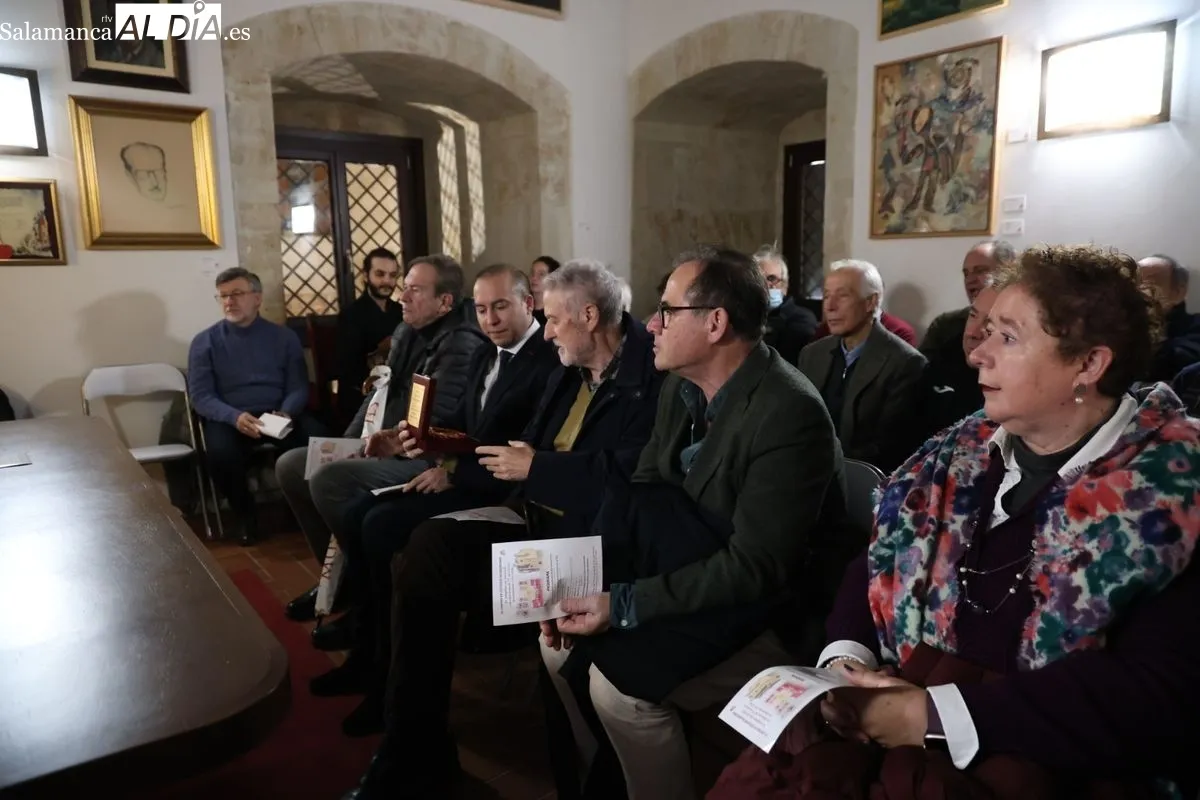 Celebración del 75º aniversario del Centro de Estudios Salmantinos en la Torre del Clavero. Foto: David Sañudo