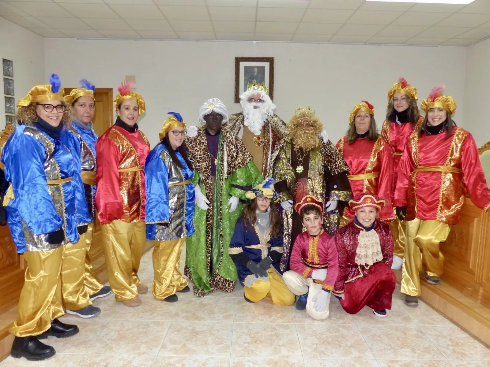 Cabalgata de Reyes en Villoria. Fotos Pilar Corredera