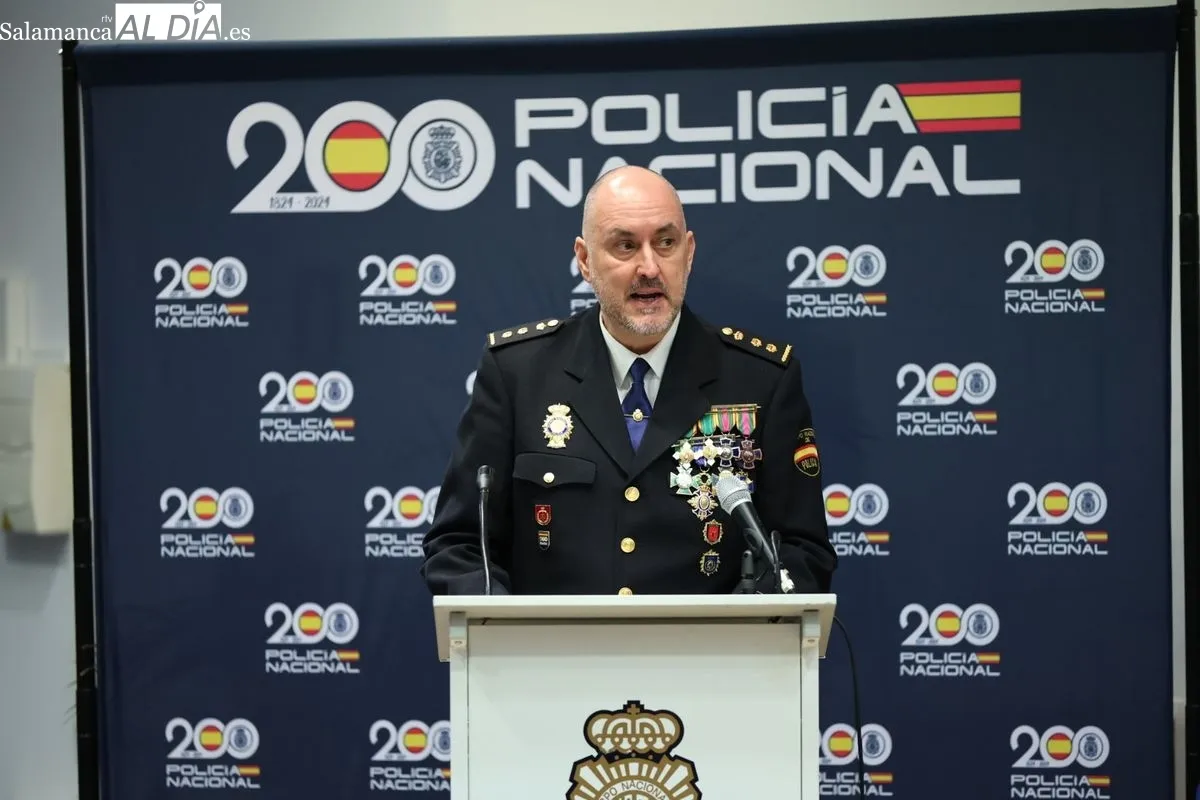 Entrega de condecoraciones en Salamanca por el 202 aniversario de la Policía Nacional. Foto de David Sañudo