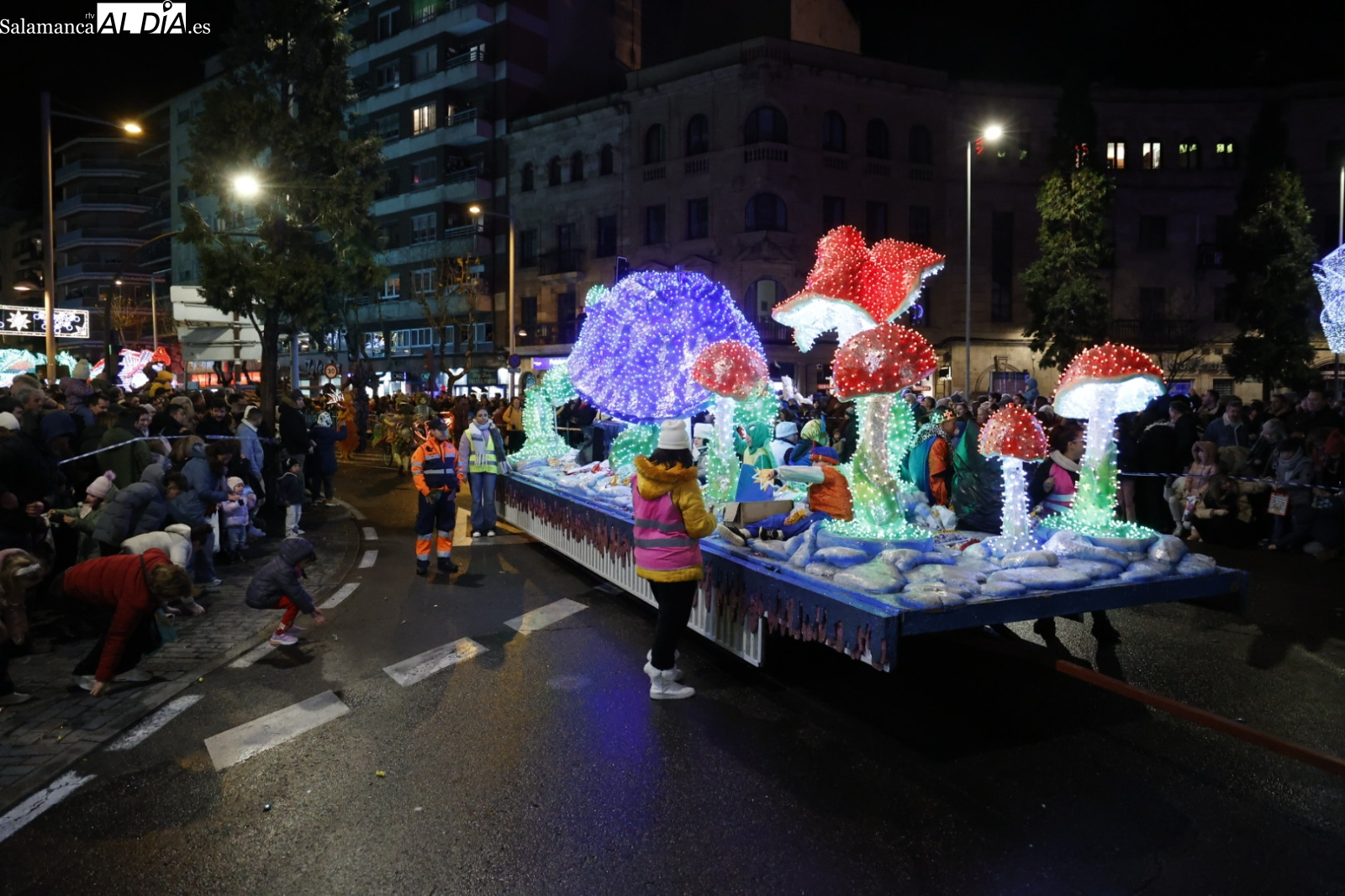Cortes de tráfico por la Cabalgata de Reyes en Salamanca