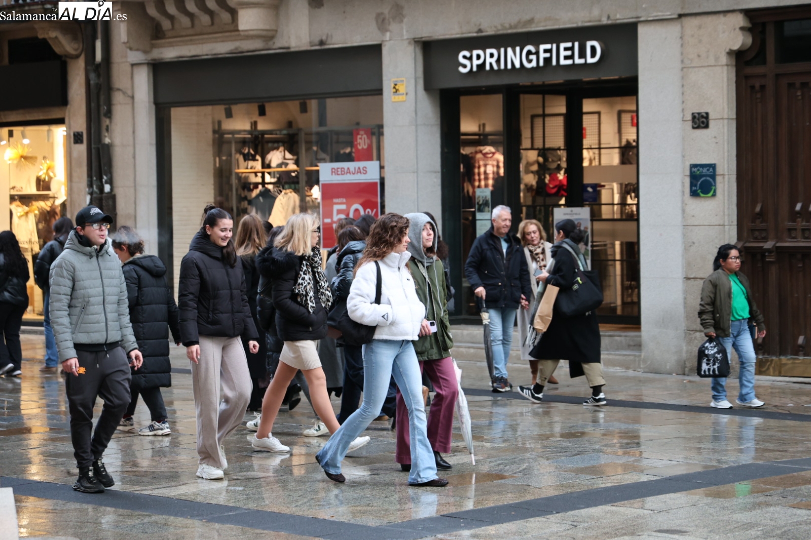 Compras Reyes Magos en Salamanca: gran afluencia en el centro