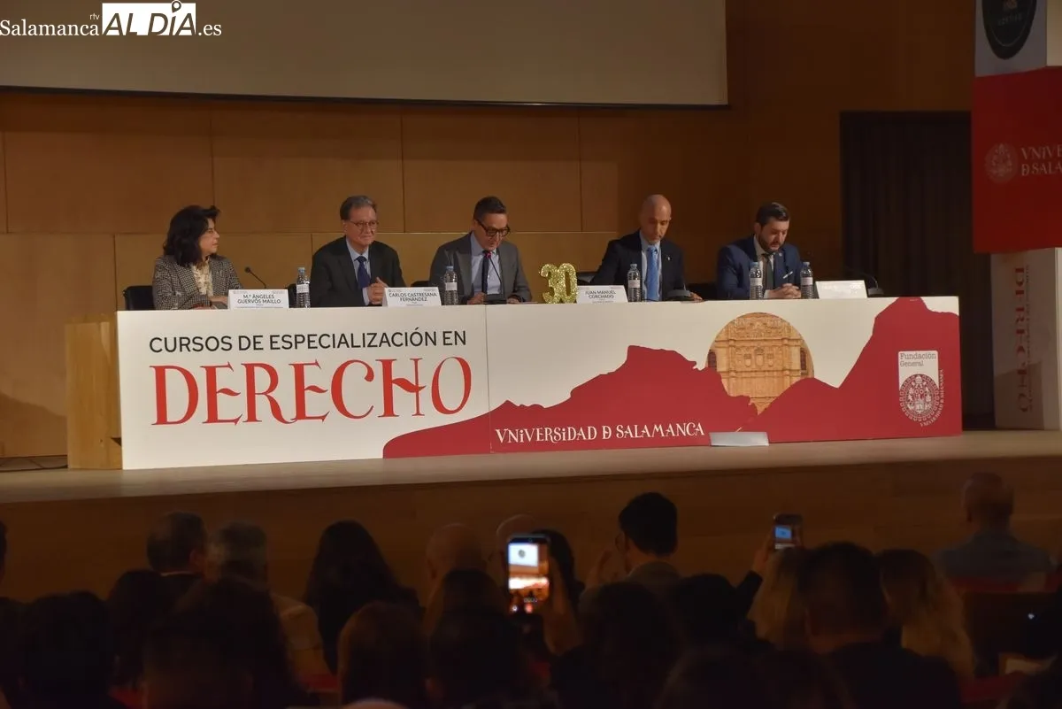 Acto de inauguración de la 56ª edición de los Cursos de Especialización en Derecho | Fotos: T.S