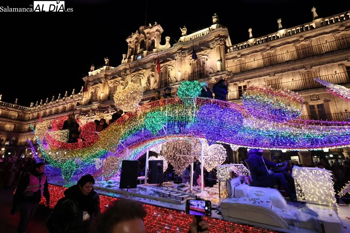 Cabalgata de los Reyes Magos en Salamanca. Foto: David Sañudo