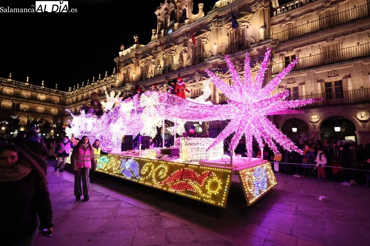 Cabalgata de los Reyes Magos en Salamanca. Foto: David Sañudo