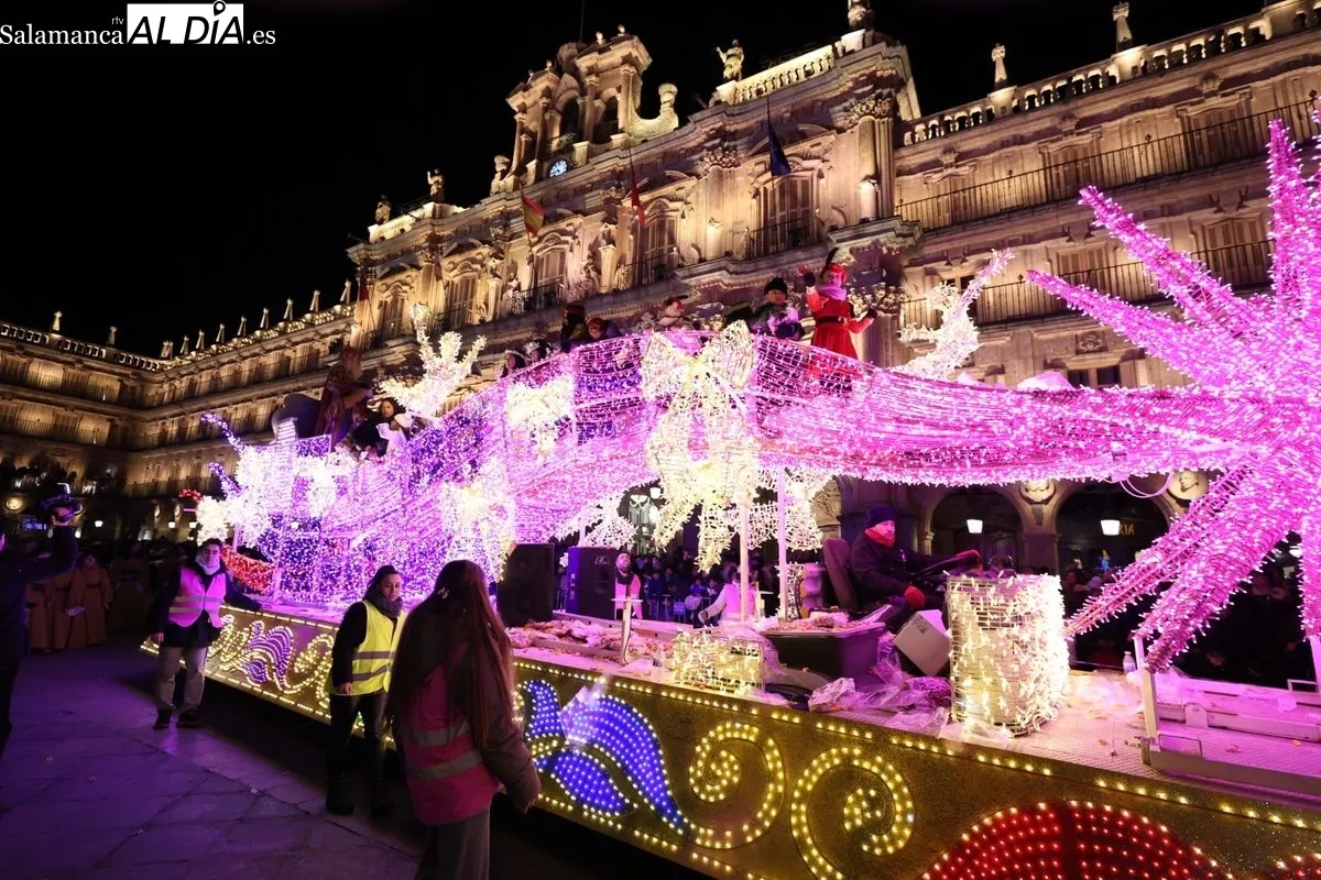 Cabalgata de los Reyes Magos en Salamanca. Foto: David Sañudo