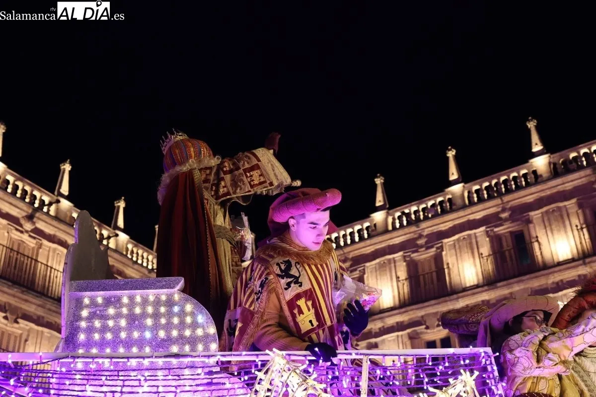 Cabalgata de los Reyes Magos en Salamanca. Foto: David Sañudo