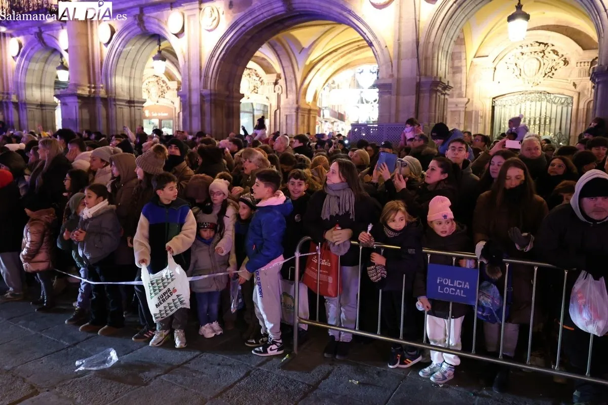 Cabalgata de los Reyes Magos en Salamanca. Foto: David Sañudo
