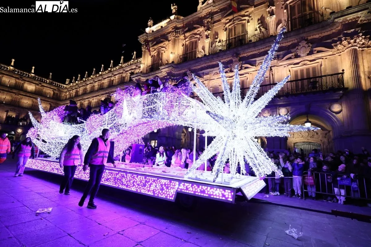 Cabalgata de los Reyes Magos en Salamanca. Foto: David Sañudo