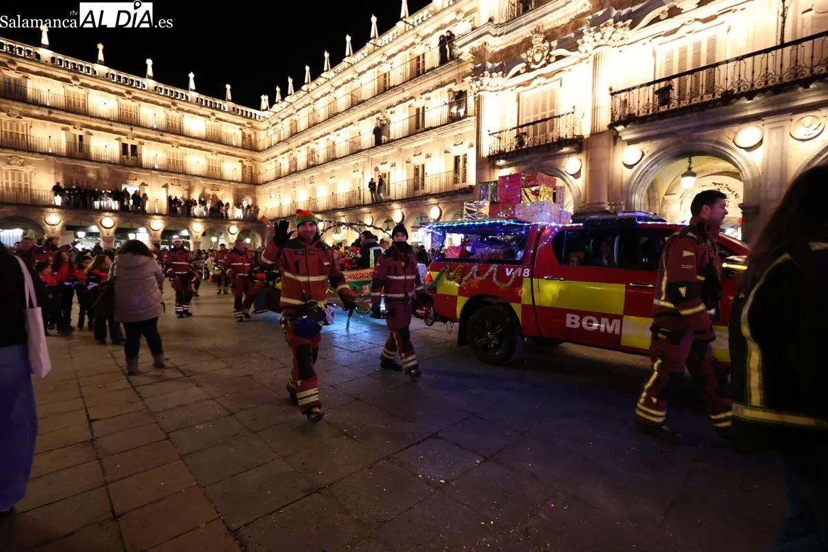 Cabalgata de los Reyes Magos en Salamanca. Foto: David Sañudo
