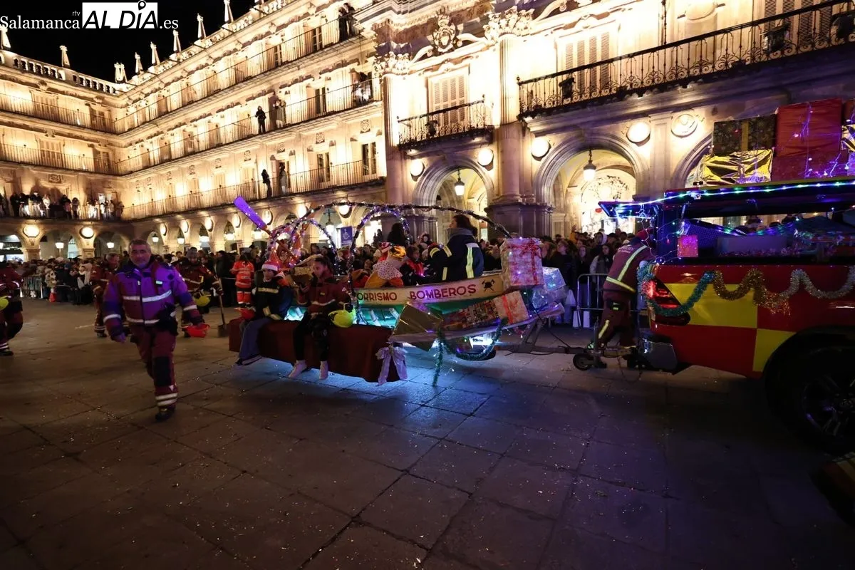 Cabalgata de los Reyes Magos en Salamanca. Foto: David Sañudo