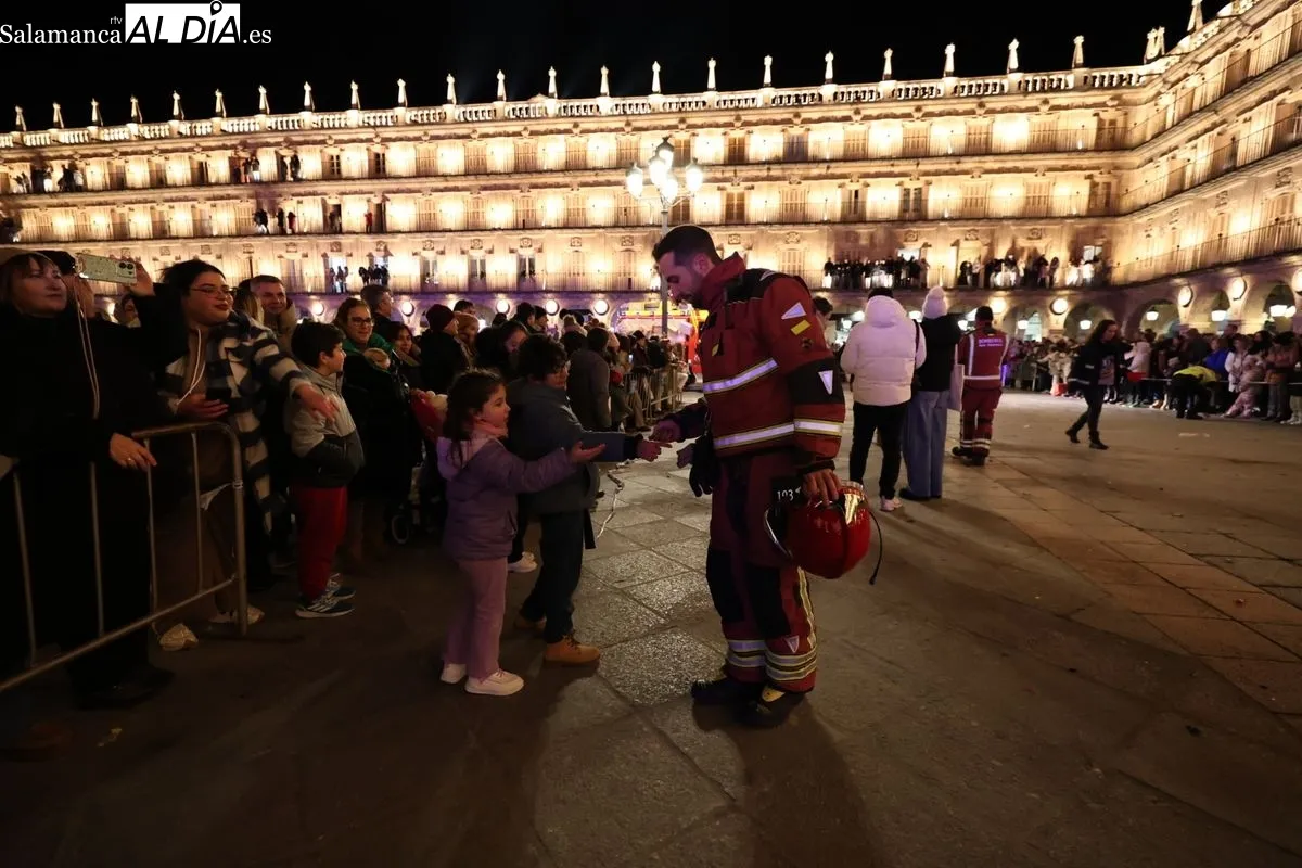 Cabalgata de los Reyes Magos en Salamanca. Foto: David Sañudo