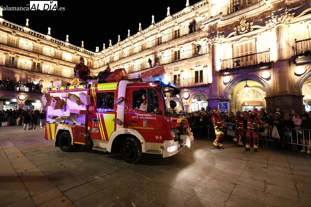 Cabalgata de los Reyes Magos en Salamanca. Foto: David Sañudo