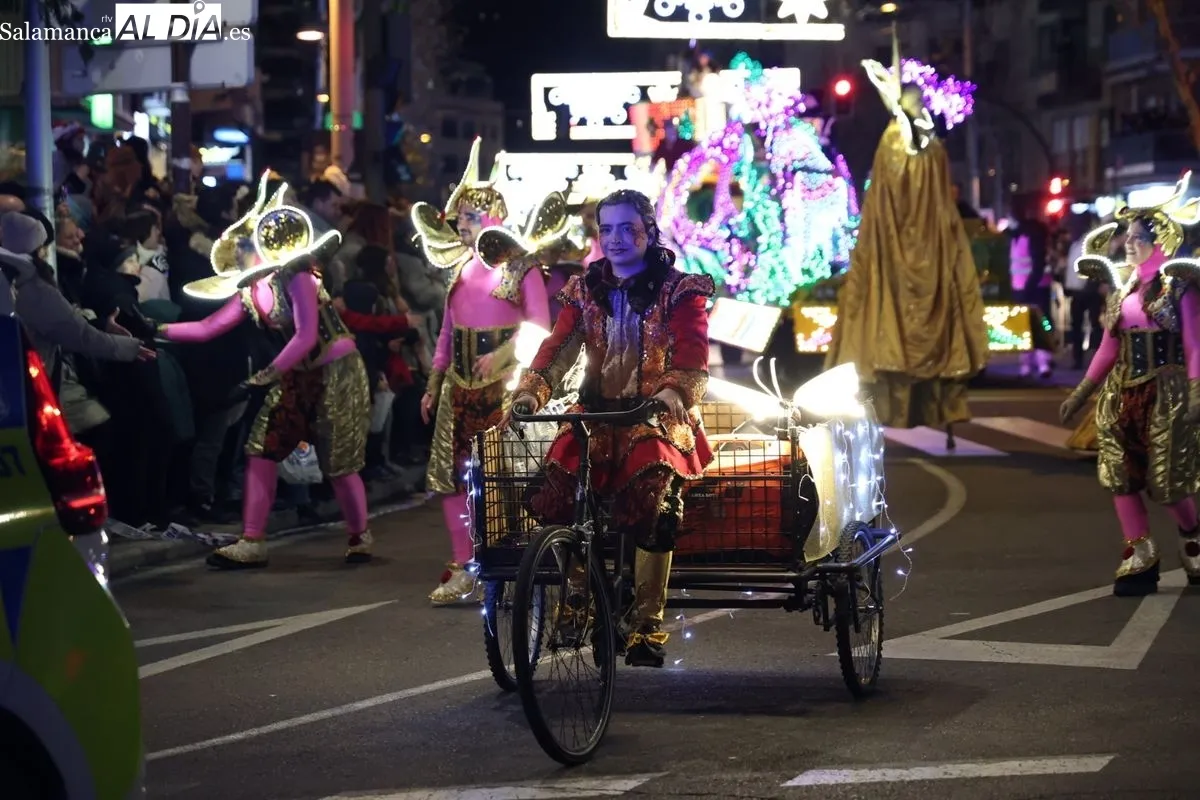 Cabalgata de los Reyes Magos en Salamanca. Foto: David Sañudo