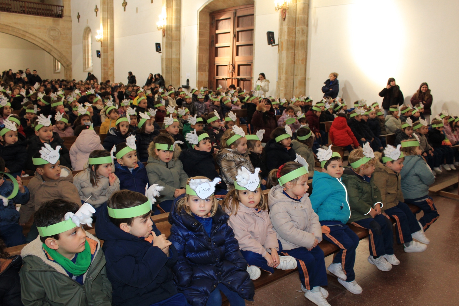 El Colegio Calasanz de Salamanca celebra el Día Escolar de la Paz