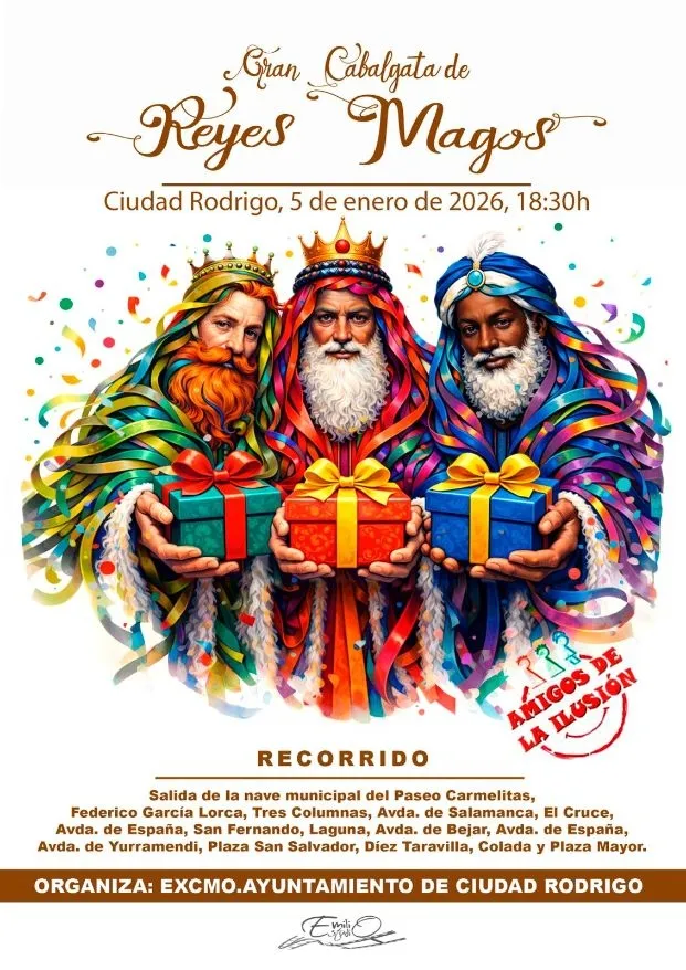 Foto 2 - La magia de los Reyes Magos volver&aacute; a las calles de Ciudad Rodrigo el pr&oacute;ximo 5 de enero