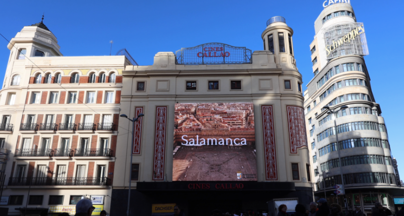 Salamanca se promociona en Callao con casi 5M de impactos