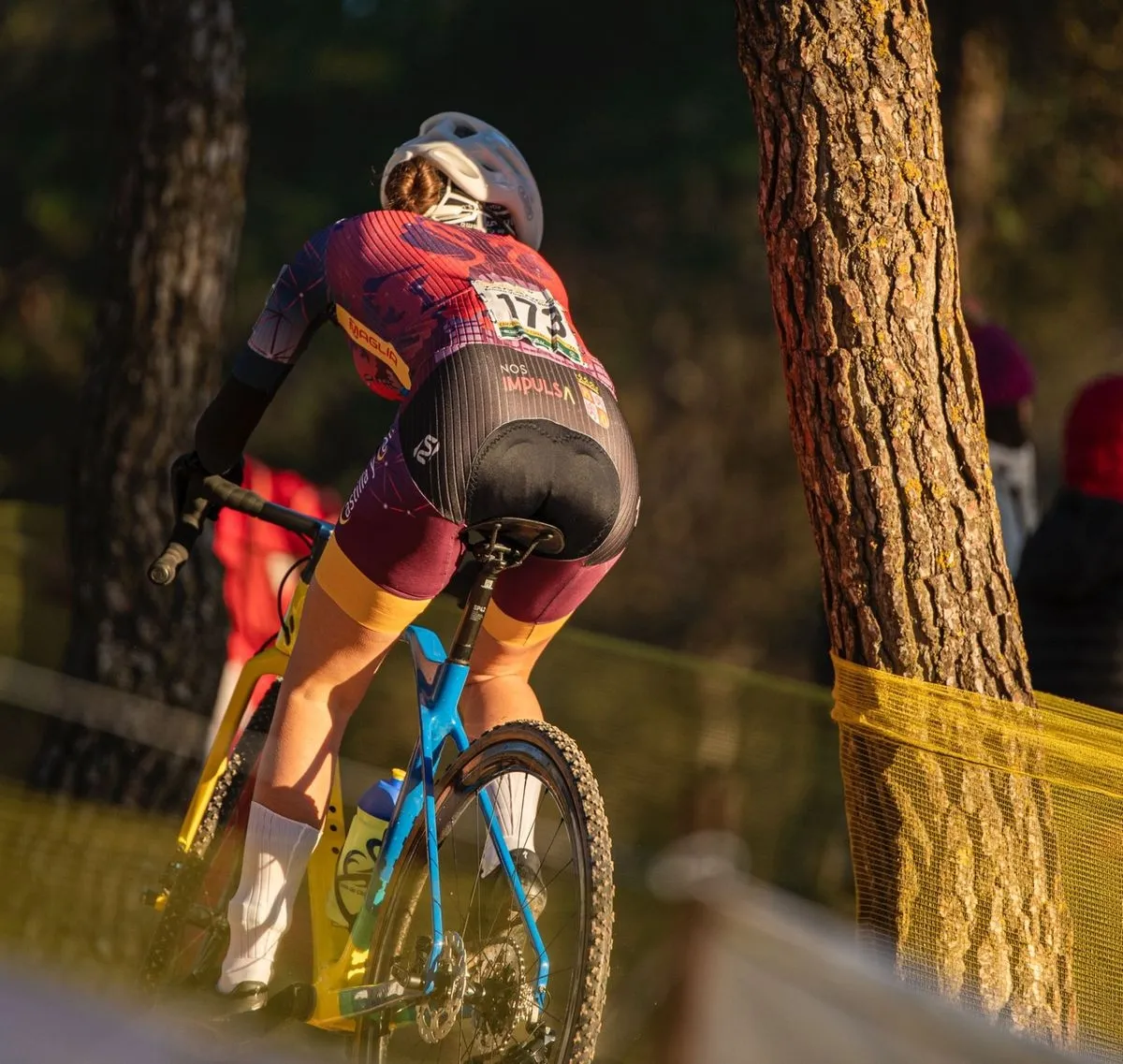 Foto 2 - Meritorio debut de la salmantina Carla Dom&iacute;nguez en el Campeonato de Espa&ntilde;a de Ciclocross
