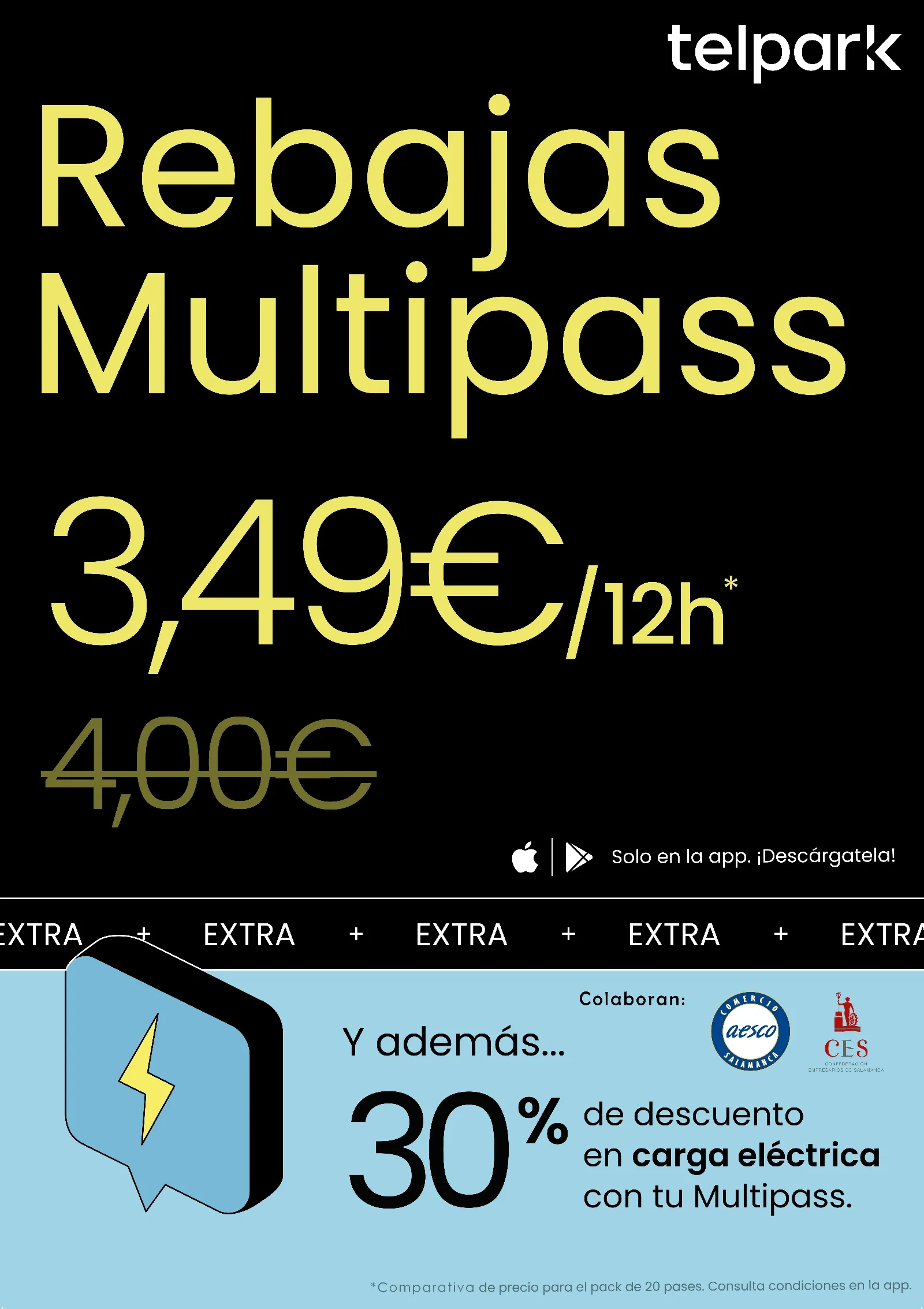 Aparcar en Salamanca en rebajas