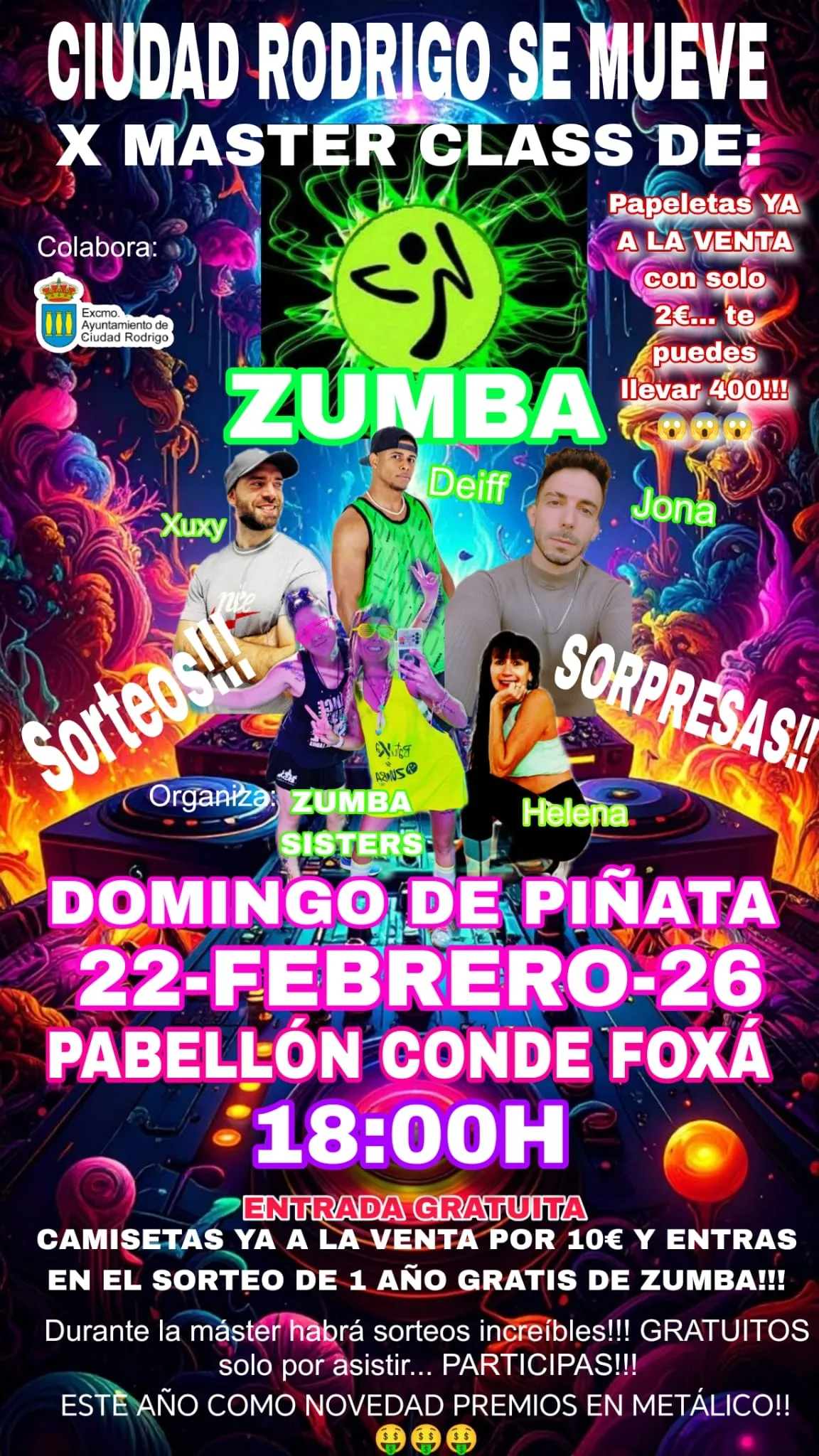 X Master Class de Zumba 
