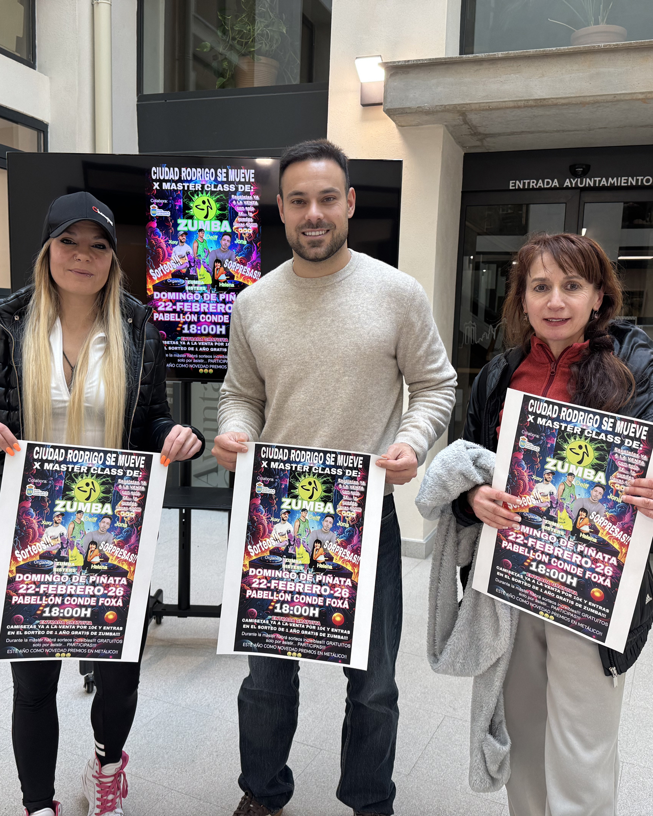 Zumba en Ciudad Rodrigo: X masterclass el Domingo de Piñata