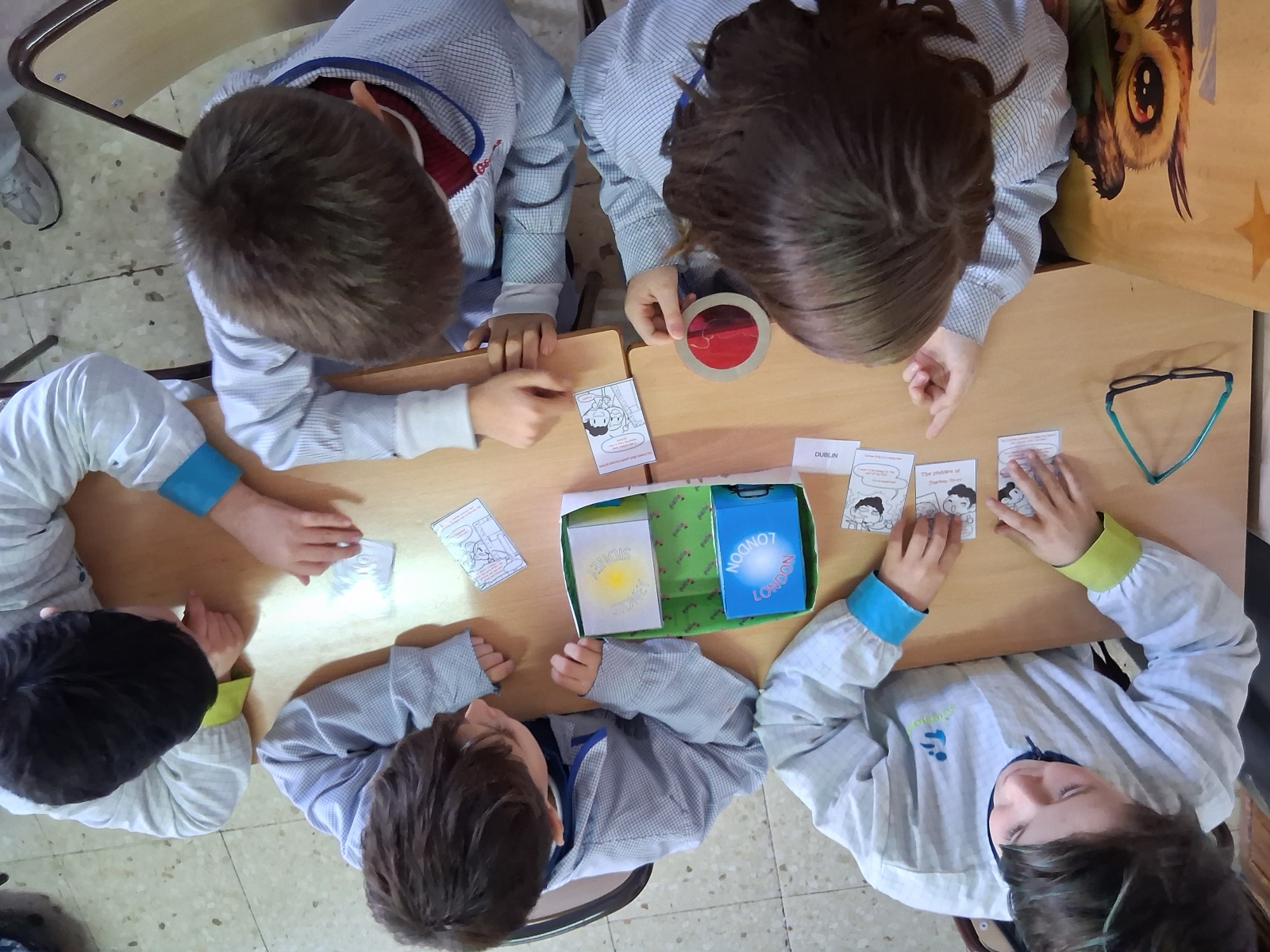 Escape room educativo de Carmen Sandiego en el Colegio San Juan Bosco