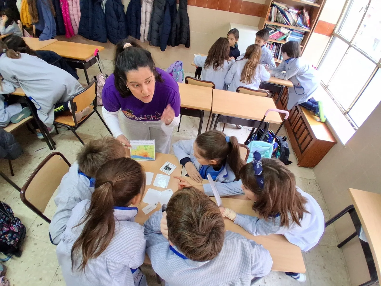 Foto 10 - Un  'escape room' pone a prueba el ingl&eacute;s de estos escolares salmantinos