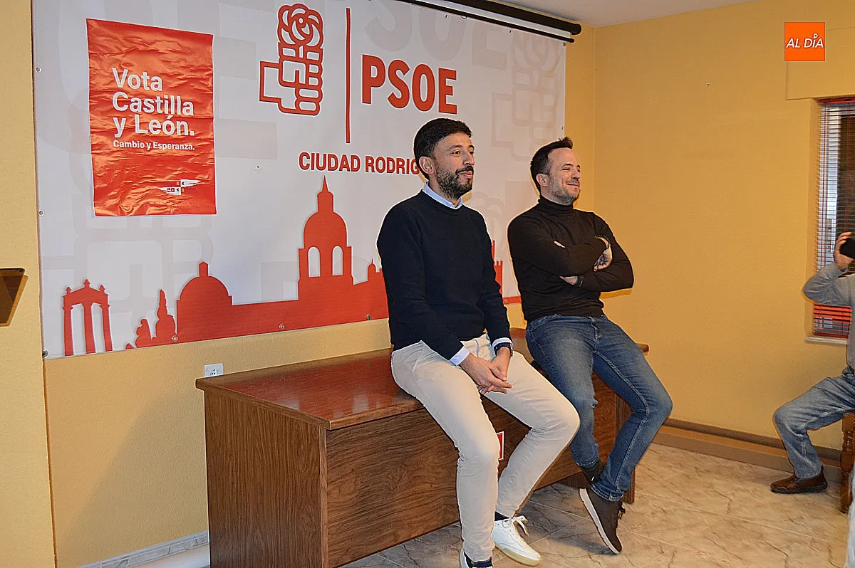 La candidatura del PSOE a las Cortes en Ciudad Rodrigo 