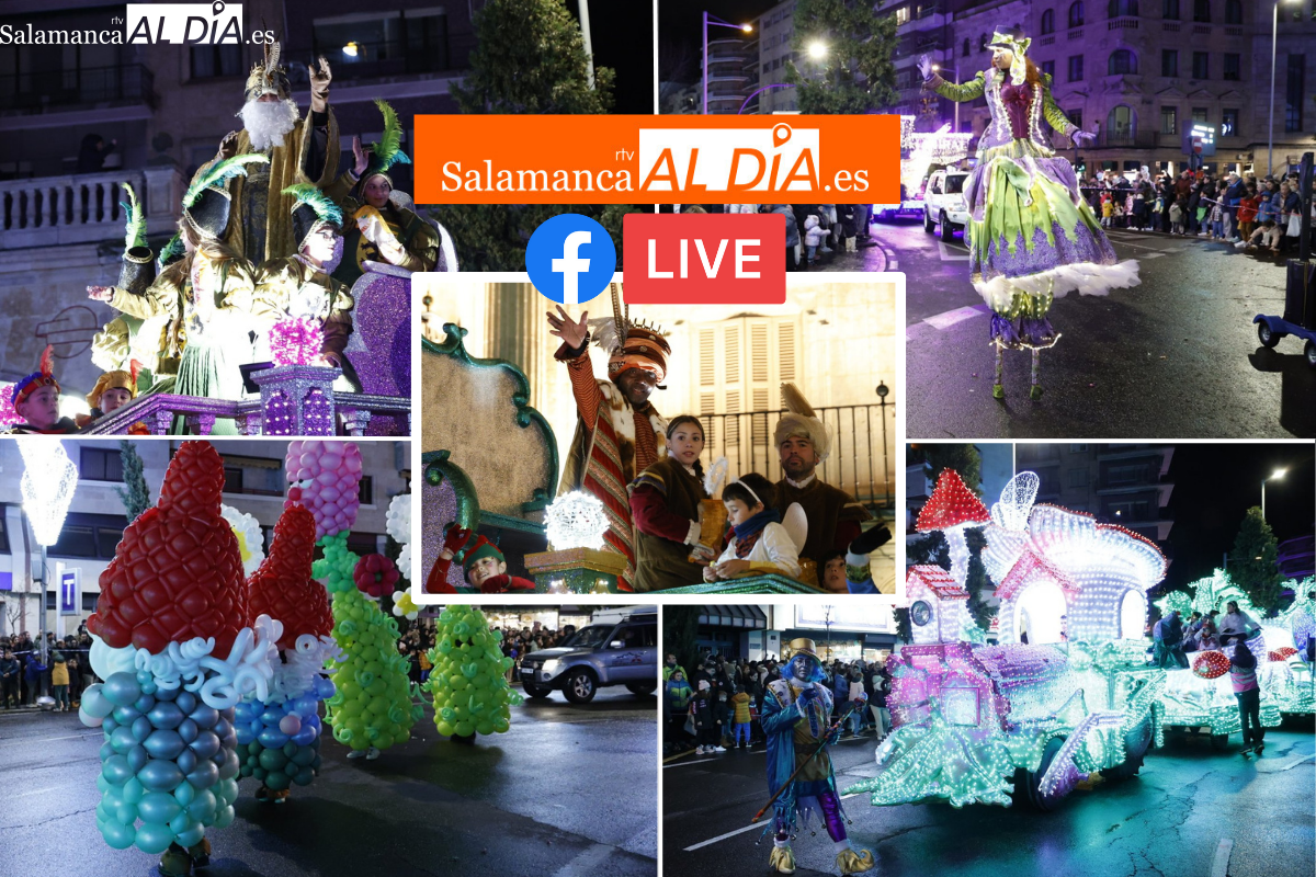 Cabalgata Reyes Salamanca 2026: cómo verla en directo