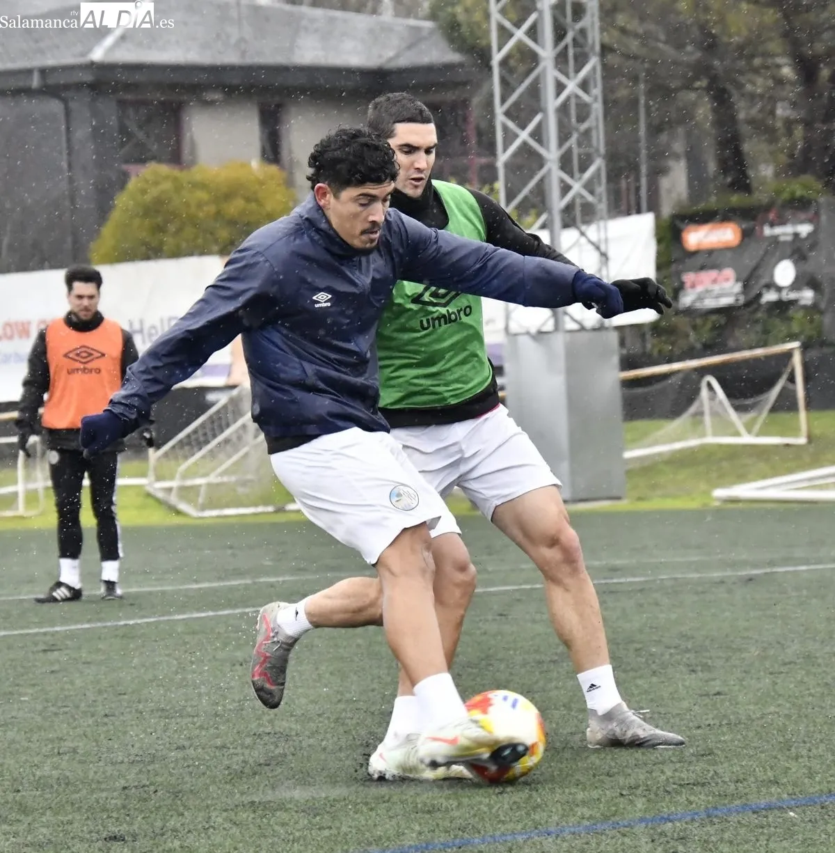 El Salamanca UDS prepara con intensidad 'la final' ante el Coruxo | Fotos: Salamanca RTV Al Día