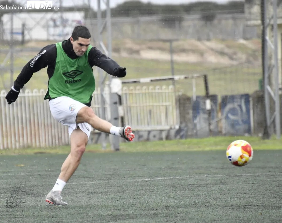 El Salamanca UDS prepara con intensidad 'la final' ante el Coruxo | Fotos: Salamanca RTV Al Día