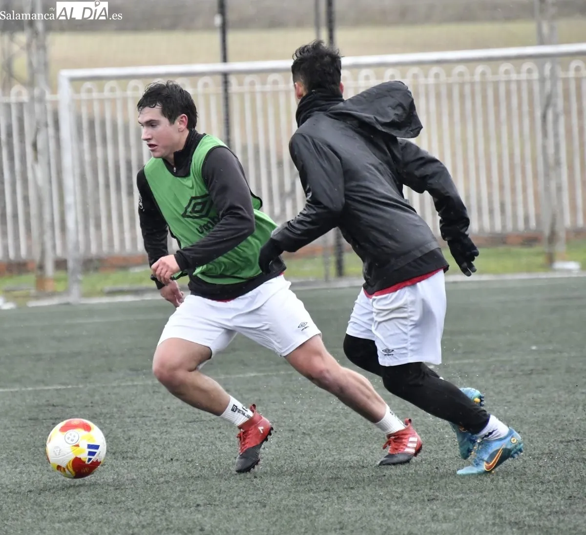 El Salamanca UDS prepara con intensidad 'la final' ante el Coruxo | Fotos: Salamanca RTV Al Día