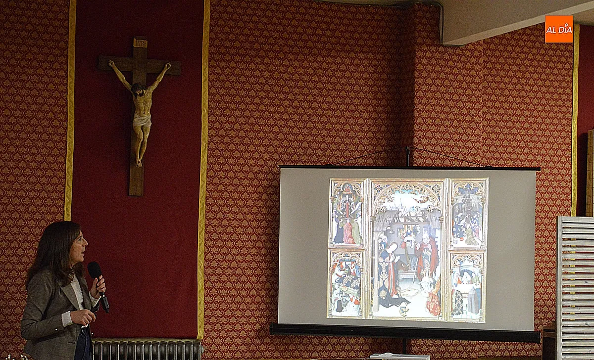 Exposición sobre el Triptico del Zarzoso 