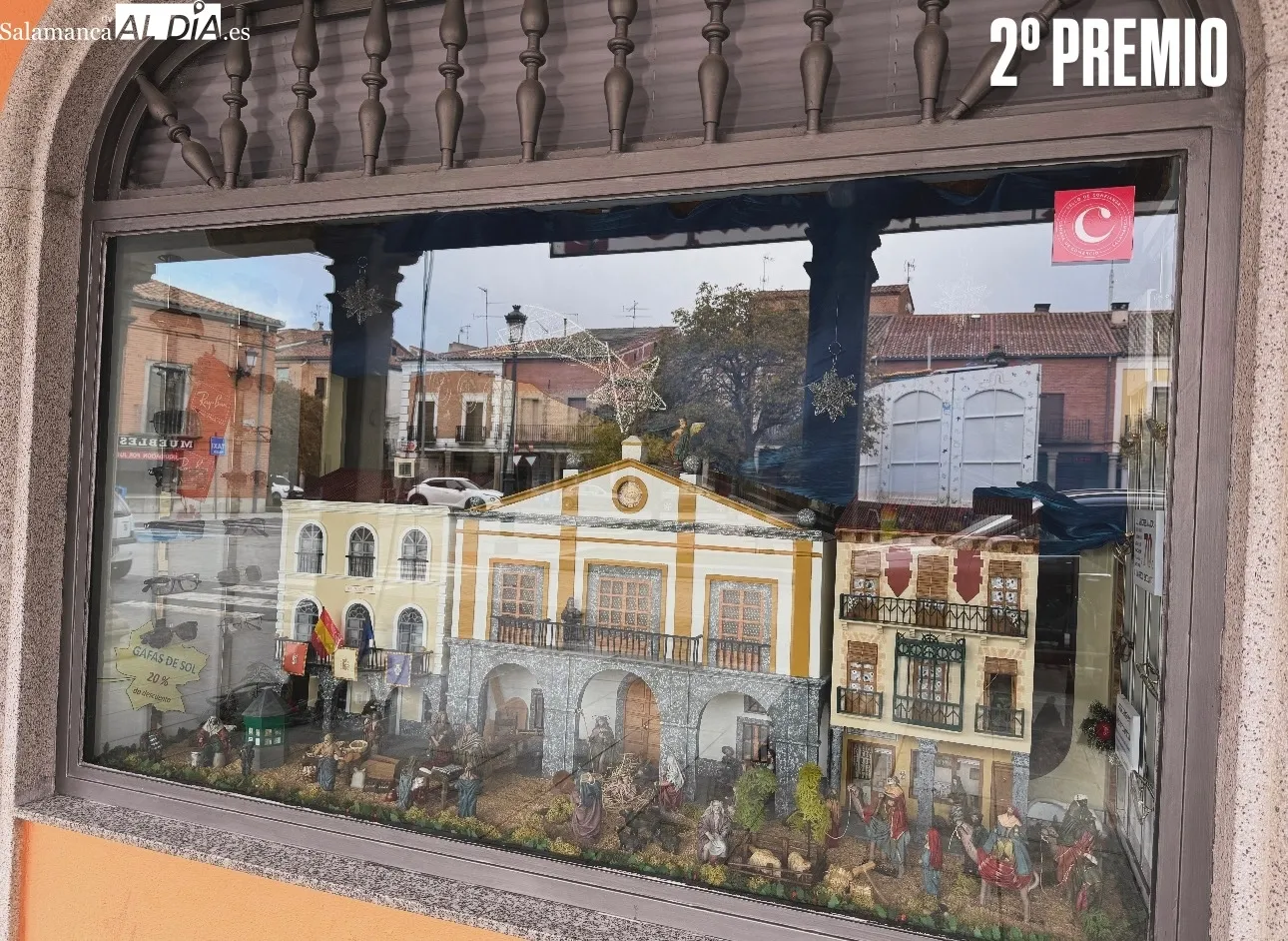 Foto 2 - Churrer&iacute;a La Gaviota gana el primer concurso de escaparates de Pe&ntilde;aranda, con dos comercios compartiendo el segundo premio