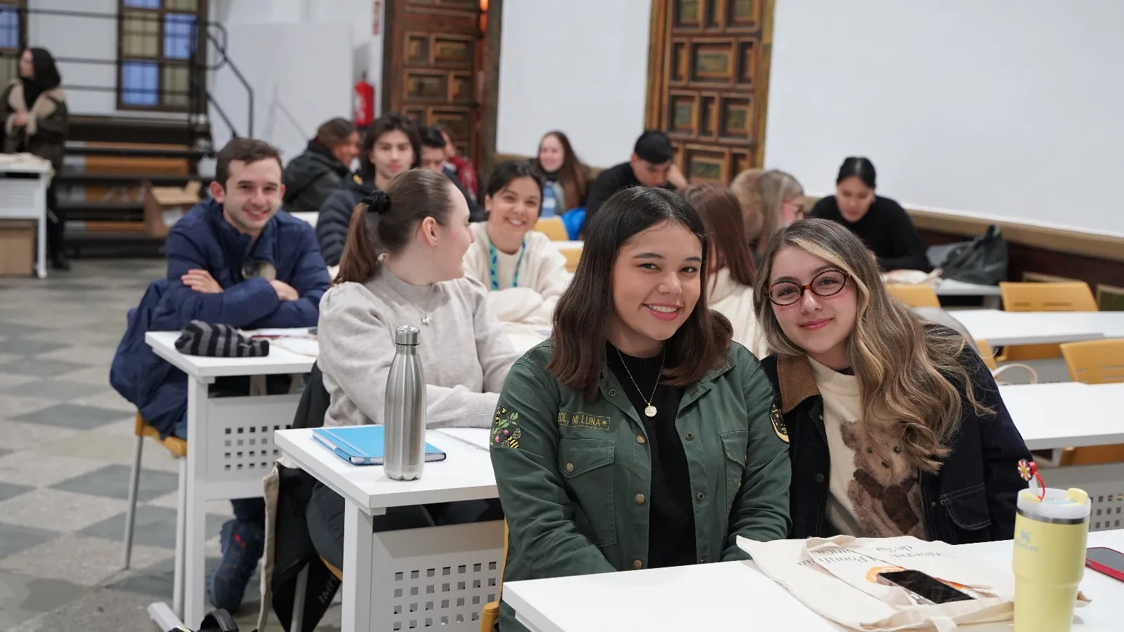 La UPSA acoge a 75 alumnos de intercambio de 30 universidades de Europa, América y Palestina