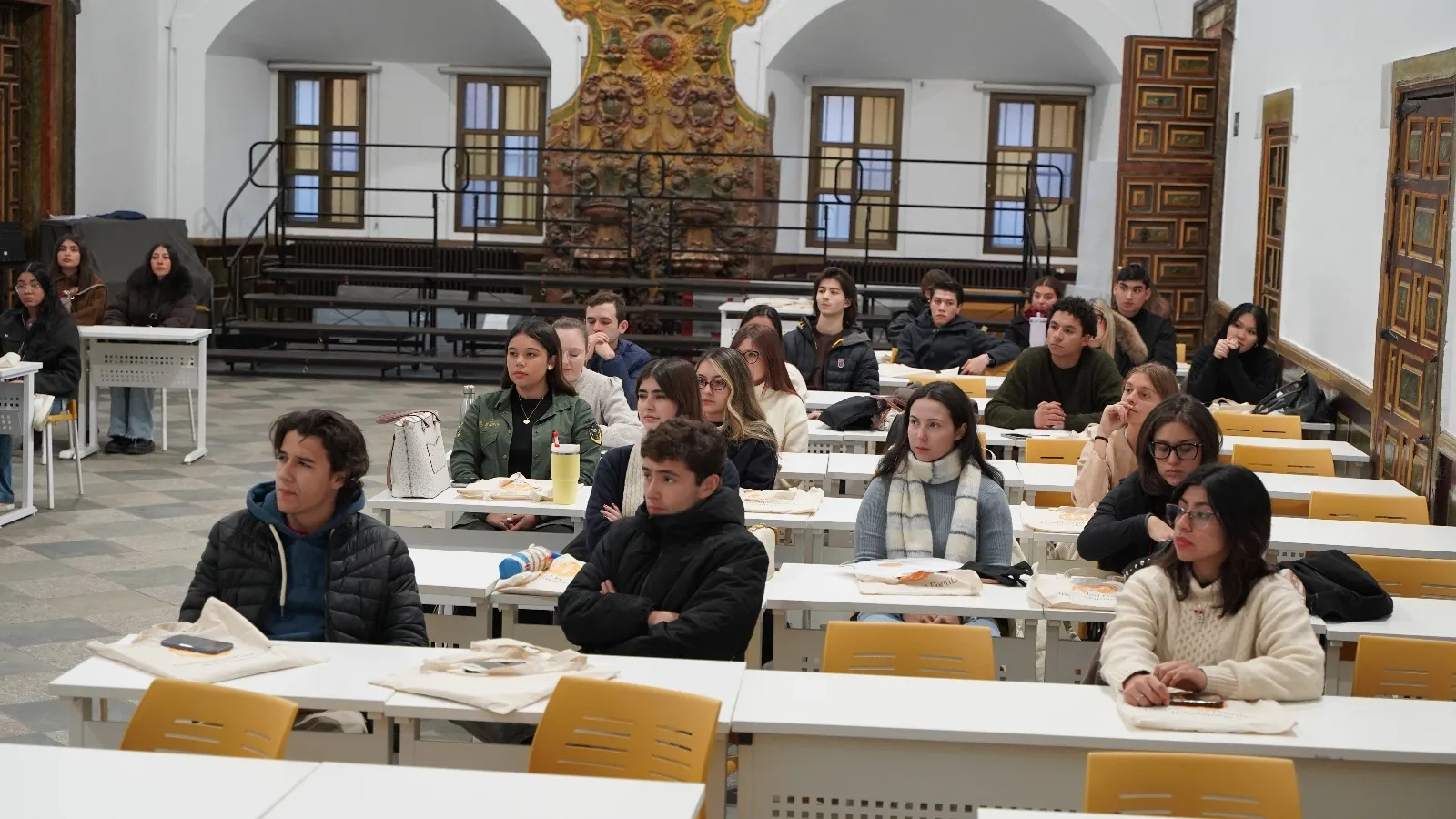 La UPSA acoge a 75 alumnos de intercambio de 30 universidades de Europa, América y Palestina