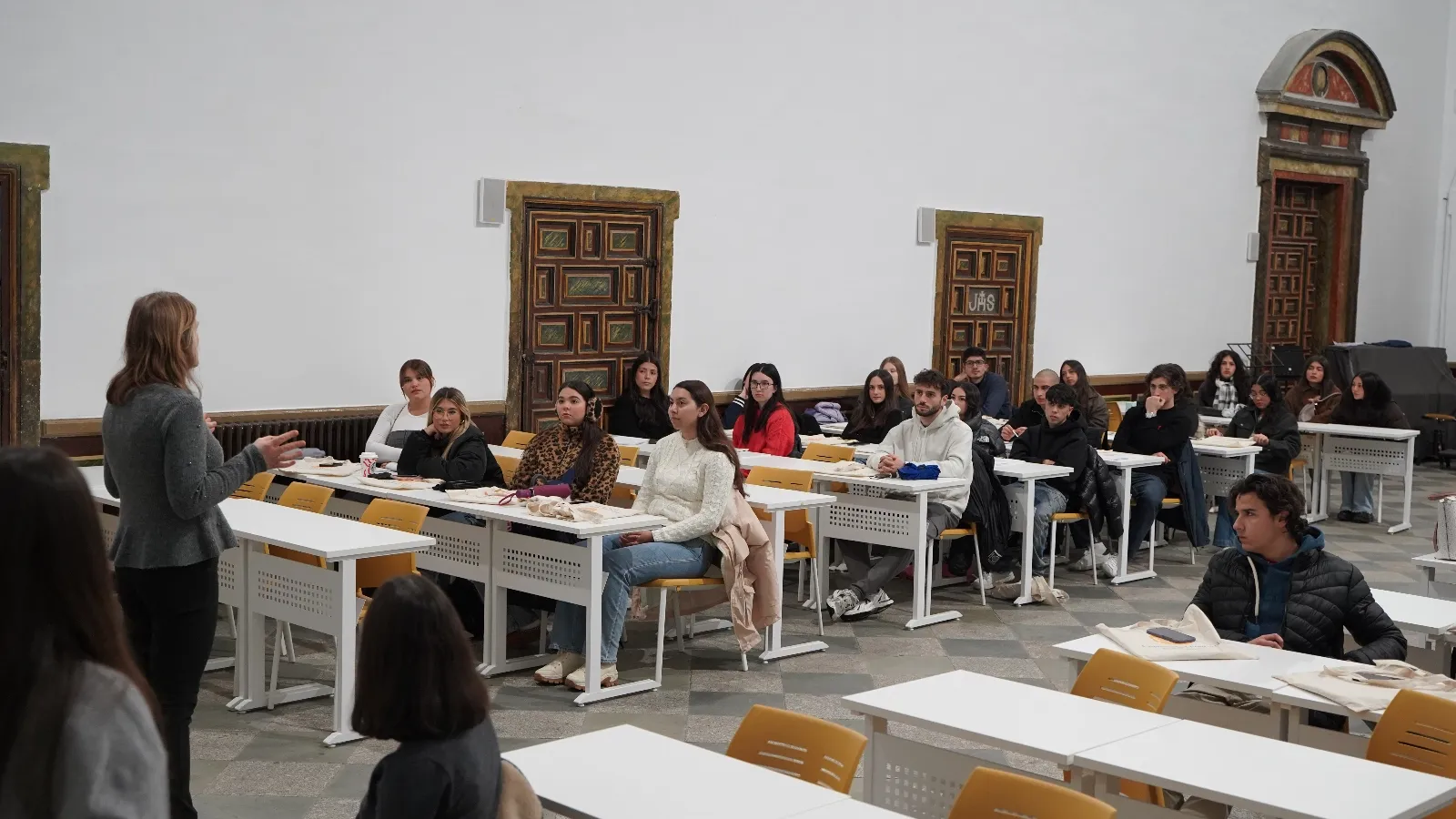 La UPSA acoge a 75 alumnos de intercambio de 30 universidades de Europa, América y Palestina
