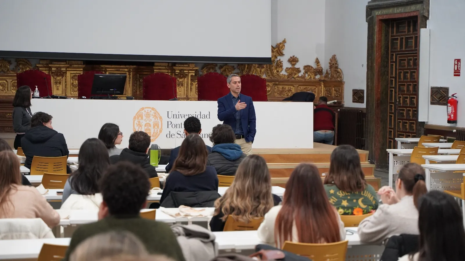 La UPSA acoge a 75 alumnos de intercambio de 30 universidades de Europa, América y Palestina