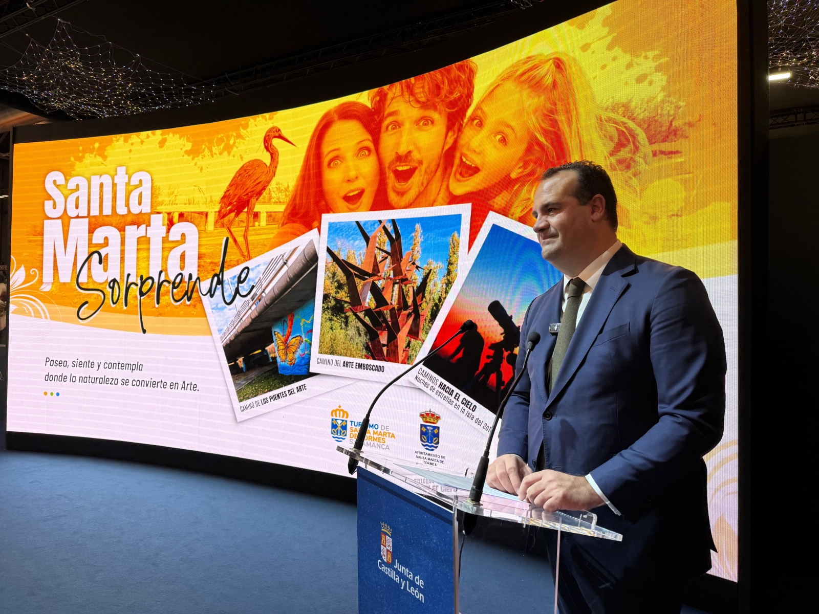 Santa Marta de Tormes presenta en FITUR su campaña Santa Marta Sorprende