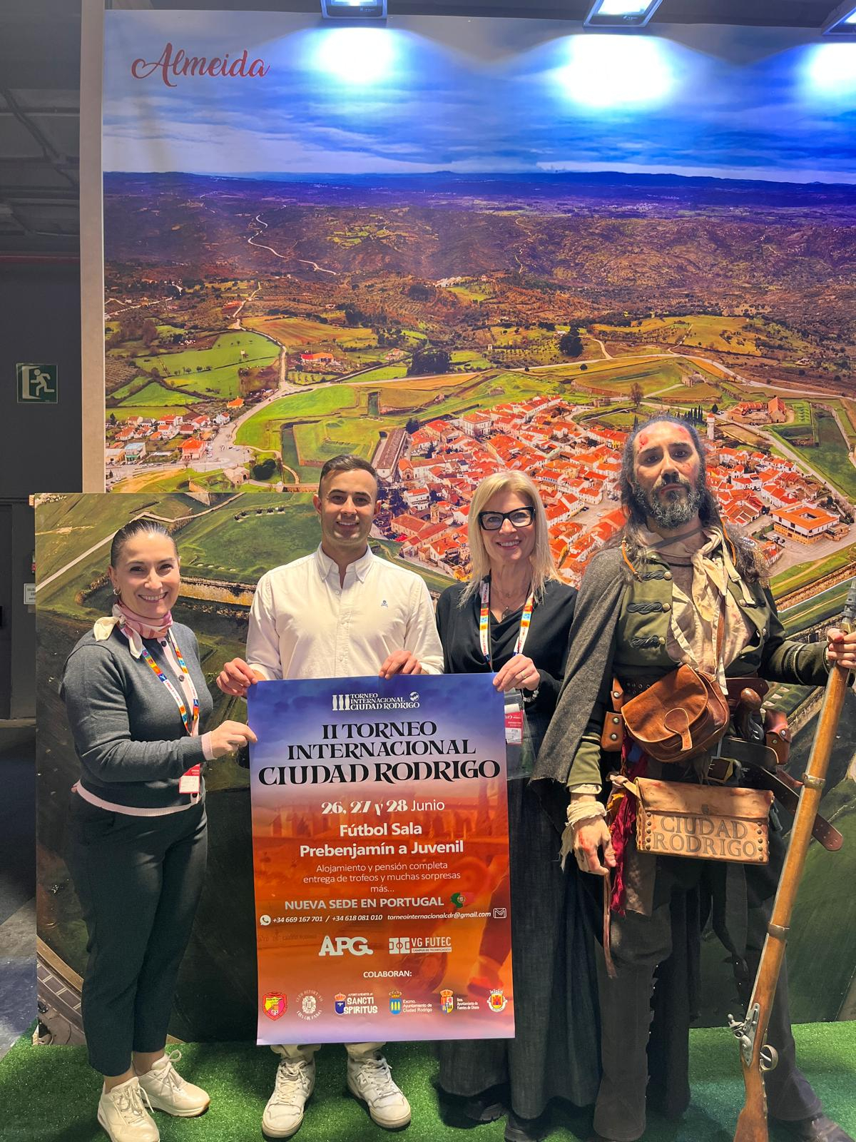 El Torneo de Ciudad Rodrigo se promociona en FITUR 2026