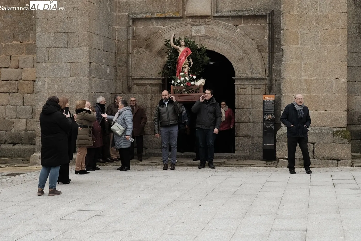 Celebración de San Sebastián en Vilvestre / CURRO MESA 