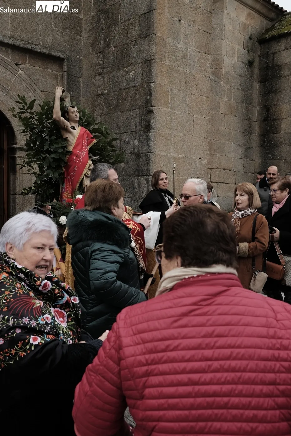 Celebración de San Sebastián en Vilvestre / CURRO MESA 