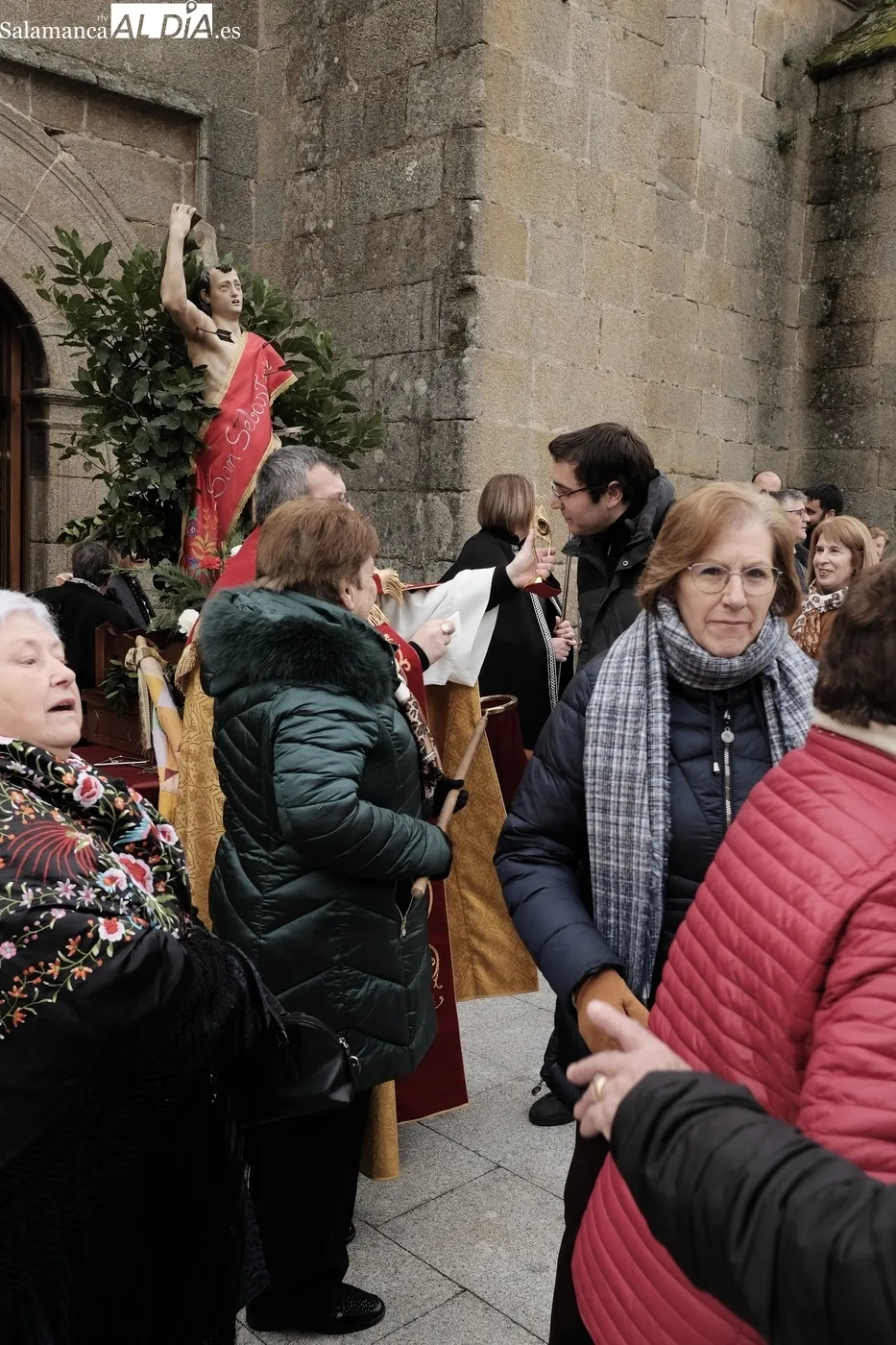 Celebración de San Sebastián en Vilvestre / CURRO MESA 
