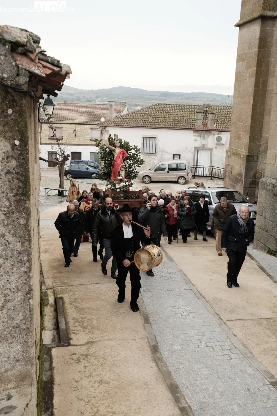Celebración de San Sebastián en Vilvestre / CURRO MESA 