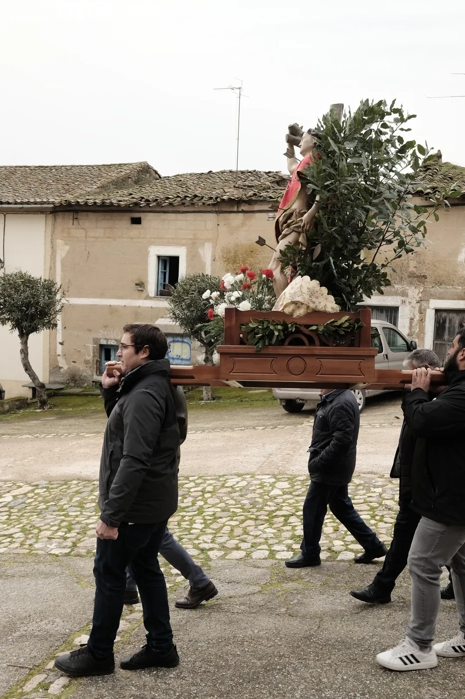 Celebración de San Sebastián en Vilvestre / CURRO MESA 