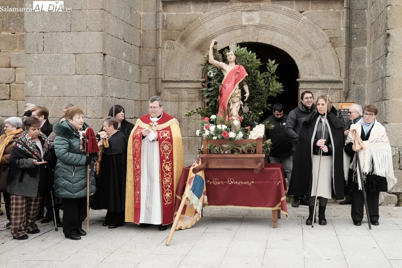 Celebración de San Sebastián en Vilvestre / CURRO MESA 
