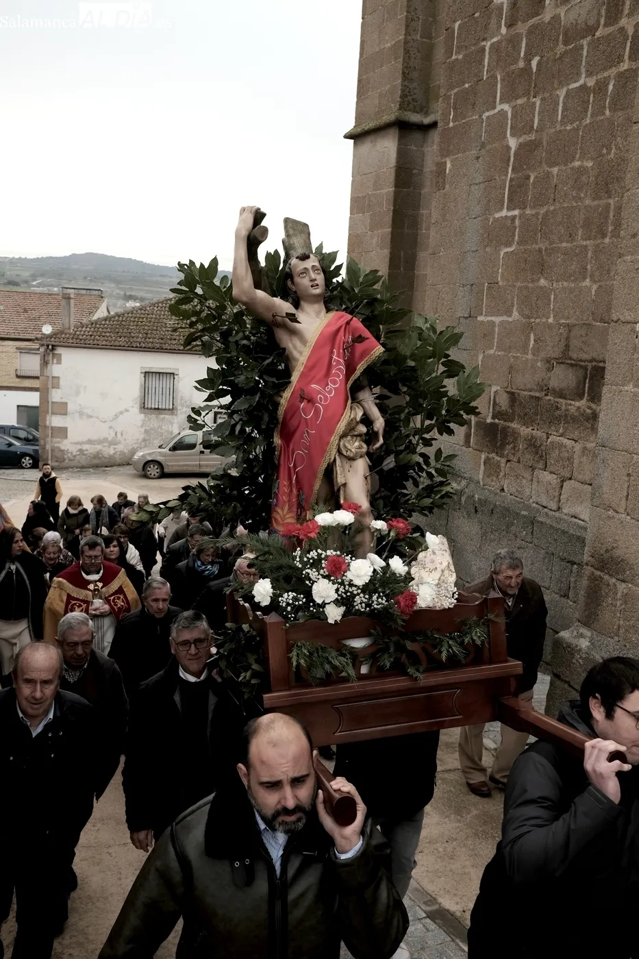 Celebración de San Sebastián en Vilvestre / CURRO MESA 