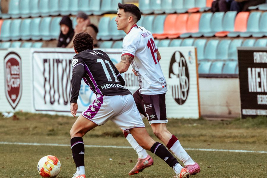 Miguel Serrano, nueva baja en el Salamanca UDS las próximas semanas por lesión